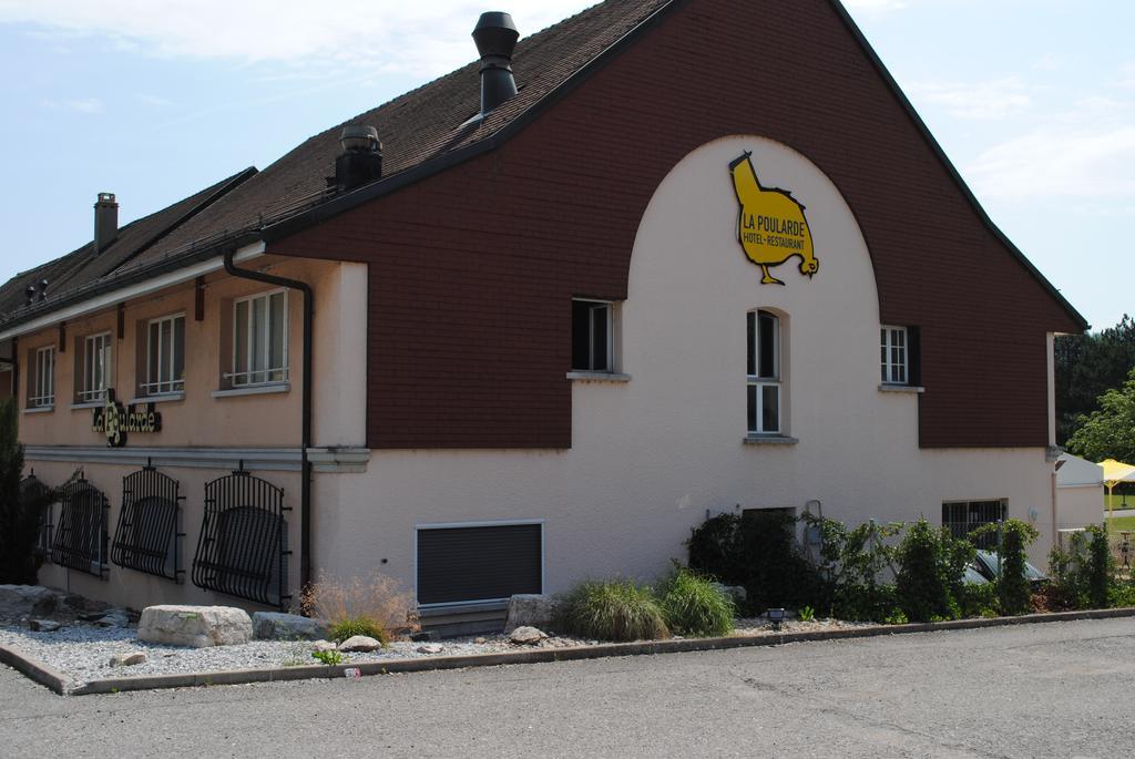 Motel - Hotel La Poularde Romont Exterior photo